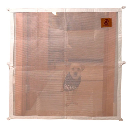  Proteção De Portas Cachorro Pequeno Porte Tela Nylon 90x90