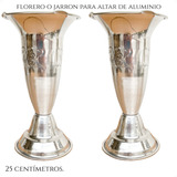 Floreros O Jarrones 25 Cm Para Altar 2 Piezas