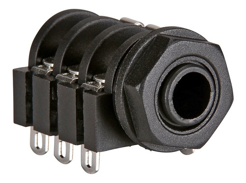 Ficha Conector Jack 1/4 Stereo Trs Vertic Neutrik Nys212 Ntk