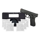 Pistola Airsoft Full Metal Glock V20 + Case + 3000 Bbs 0,20g