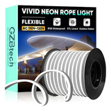 Tira De Luces Led Flexibles Neon 132ft, Impermeable, 120 Led