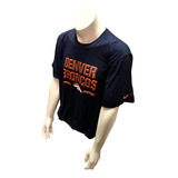 Nike Dri Fit Men's Denver Broncos Chiseled Navy Short Sl Eep