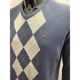 Sweater Tommy Hilfiger V Rombos Talle Small