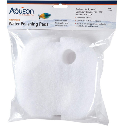 Aqueon Quietflow Water Pulishing Pads, Pequeño, Paquete De 2