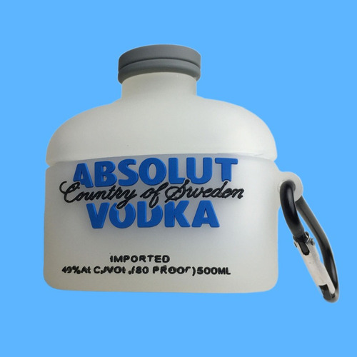 Funda Protectora De Audífonos Cartoon Absolut Vodka Para A
