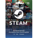 Gift Card Steam 10 Dólares - Oferta