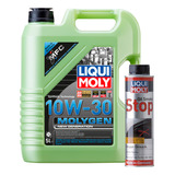 Set 2 Pzas Molygen 10w30 Oil Smoke Stop Liqui Moly C/ Regalo