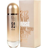 Edp 4.2 Onzas 212 Vip Rose De Carolina Herrera Para Mujer