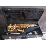 Saxofón Alto Buescher Bu-4 En Estuche Impecable