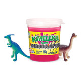 Slime Puxa Puxa Cores E Dinossauros Diversos 180g Kimeleka