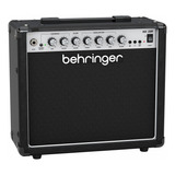 Behringer Ha-20r Amplificador Guitarra Elec Combo 20 Watts Color Negro