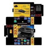 Adesivo Impreso Videogame Sega 32x Americano Ótima Qualidade