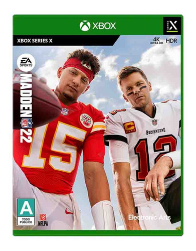 Madden Nfl 22 Xbox Series X Físico Original Nuevo Y Sellado.