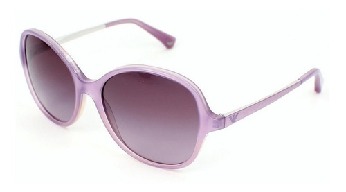 Lentes Sol Emporio Armani Ea4024 Oversized Lilac Gradient M