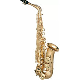 Saxofone Alto Mib Hofma Hsa 400glq Laqueado