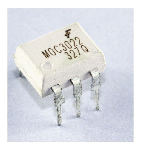 Lote 5 X Opto Triac Moc3022 Dip6 Optotriac 5000v Itytarg