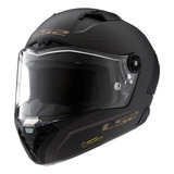 Casco Integral Gp Carbono Ls2 805 Thunder Negro Mate