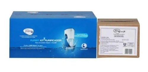 Kit Purificador Filtro Remplazo Unilever Puré It 1500 Litros