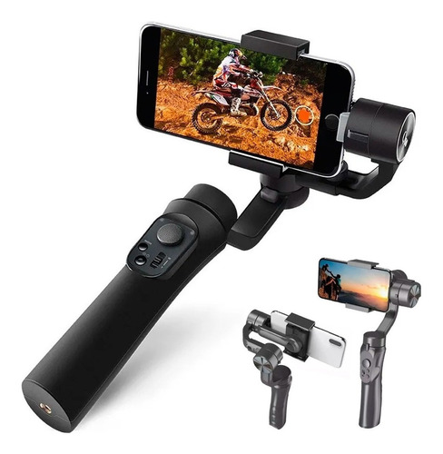 Estabilizador Celular Gimbal Bluetooth Tripé Foto Remoto 3ex