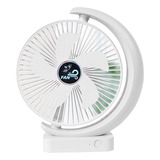 Ventilador De Escritorio O Fan, Recargable, Funciona Con Pil