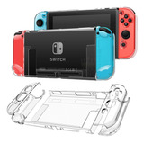 Capinha Case Tpu Silicone Nintendo Switch (3 Compartimentos)