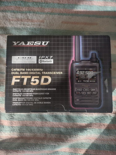 Yaesu Ft-5d Analogo Digital Wire X No Icom Kenwood
