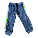 Jogging Nene Azul Lineas Fluor Carter's Talle 3 No Cheeky Hy