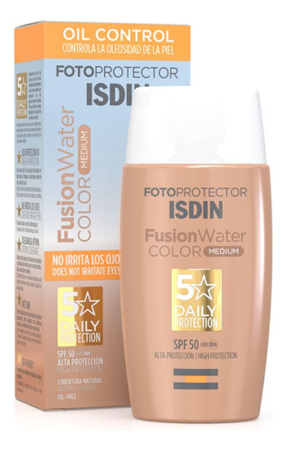 Fotoprotector Isdin Fusion Water Color Fps50+ 50 Ml