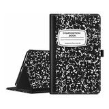 Funda Para Lenovo Tab M8 Tb-8505f 2019 Composition Book Blac