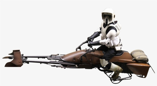 Star Wars -speeder Bike With Biker Scout -black Series-c-10.