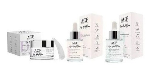 Acf By Dadatina Crema Facial Defensa Am/pm + Vol 1 + Vol 2