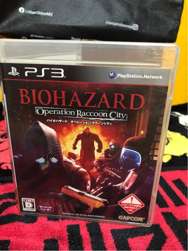 Biohazard Operation Raccoon City Japonés Ps3