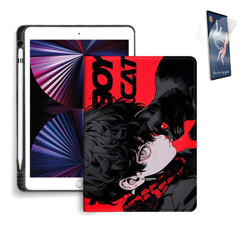 Para Xiaomi Redmi Handsome Anime Tablet Case-c