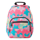 Mochila Escolar Totto Tempera Rpet Rosado Luty