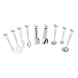 Kit Utensílios Inox Laguna Tramontina 9 Peças 66906/740