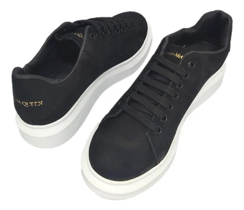 Tenis Preto Unissex Alexander Mcqueem Frete Gratis Em 24 Hrs