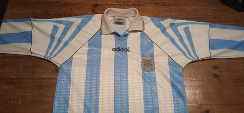 Camiseta adidas Argentina 1997 Mangas Largas