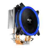 Cooler Aigo E3 4pin Universal C/ Led Azul Silencioso Tdp125w