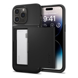 Funda Spigen Slim Armor Cs Para iPhone 14 Pro - Black 