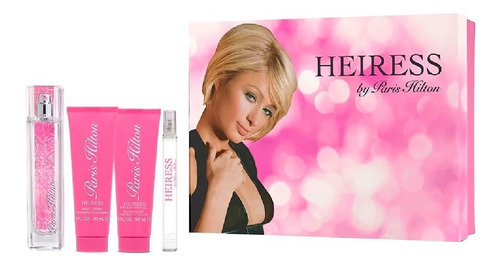 Set Heiress Paris Hilton 4 Pz Para Mujer