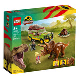Lego Jurassic Park 76959 Pesquisa De Triceratops -