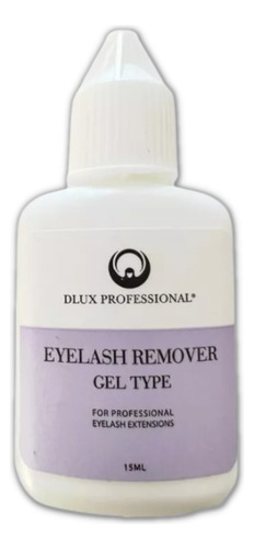 Removedor En Gel Dlux Para Extensiones De Pestañas 15ml