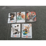 5 Cartas Tipo Figura Interactivas De Disney Infinity