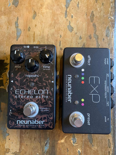 Pedal Neunaber Echelon Echo Stereo Delay Com Tap Tempo + Exp