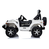 Jeep Rubicon A Batería 12v Primeros Pasos Para Niños Bebitos Color Negro