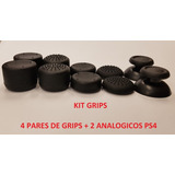 Kit Grips Extensor = 8 Grips + 2 Analogicos P\ Ps4