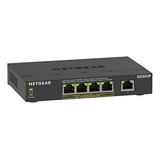 Switch Poe Netgear 5 Puertos Gigabit Ethernet (gs305p) - 4 X