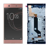 Tela Frontal Touch Compatível Sony Xperia Xa1 G3112 Com Aro