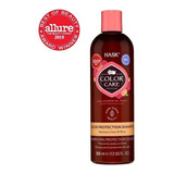Hask Shampoo Rose Oil Y Peach Protección Del Color 355 Ml