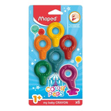 Crayones Para Bebes X 6 Unidades Maped